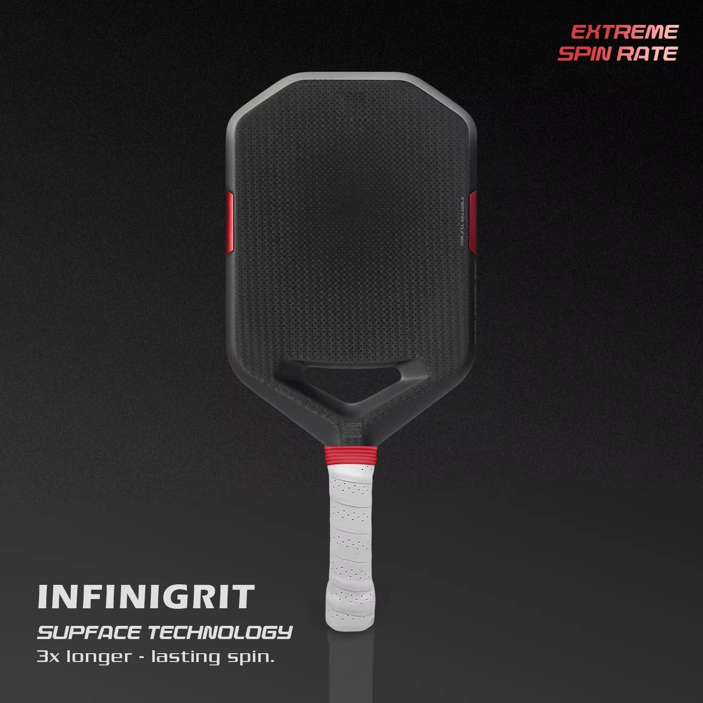 Crepe Pan Carbon - Profesjonalna rakieta do pickleballa T700, wielowarstwowa