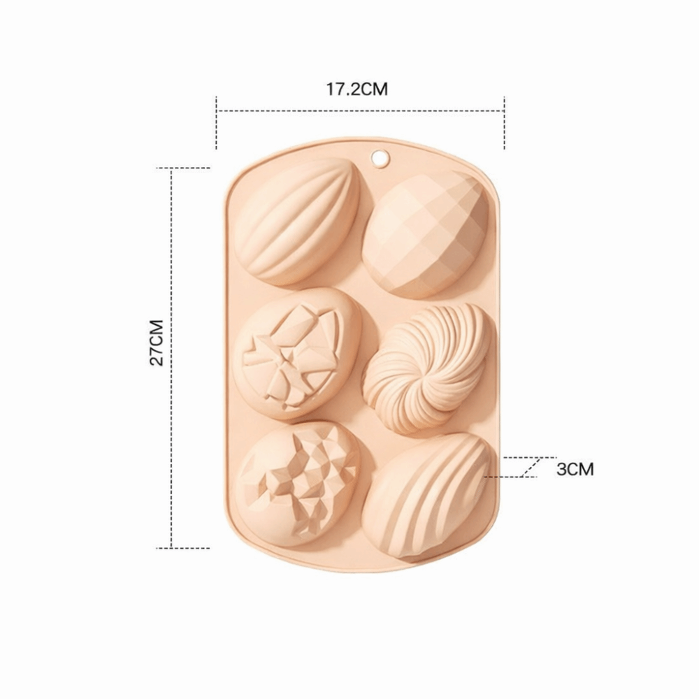 Bunny Cake Mold - Żaroodporna forma silikonowa na jajka wielkanocne