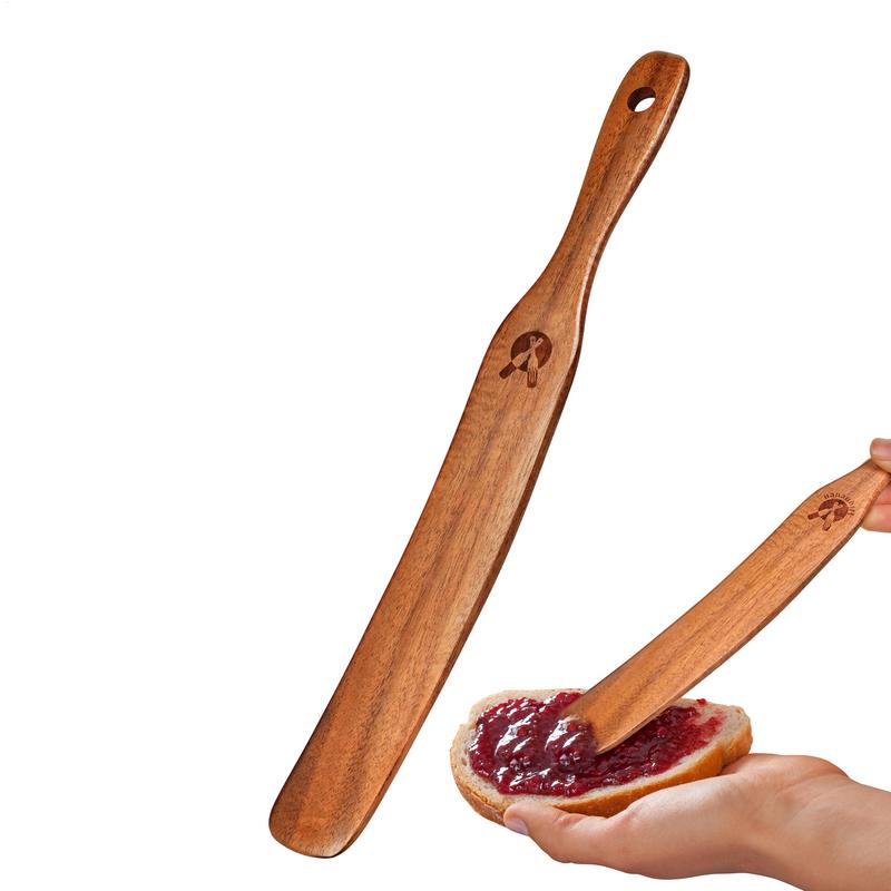 Okonomiyaki Spatula - Drewniany patyczek do mieszania Wąski skrobak