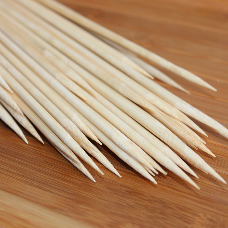 Corn Dog Stick - Szpikulce bambusowe do grilla jednorazowe, 50