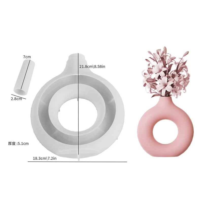 Potsticker Mold - Forma silikonowa do wazonów, forma silikonowa
