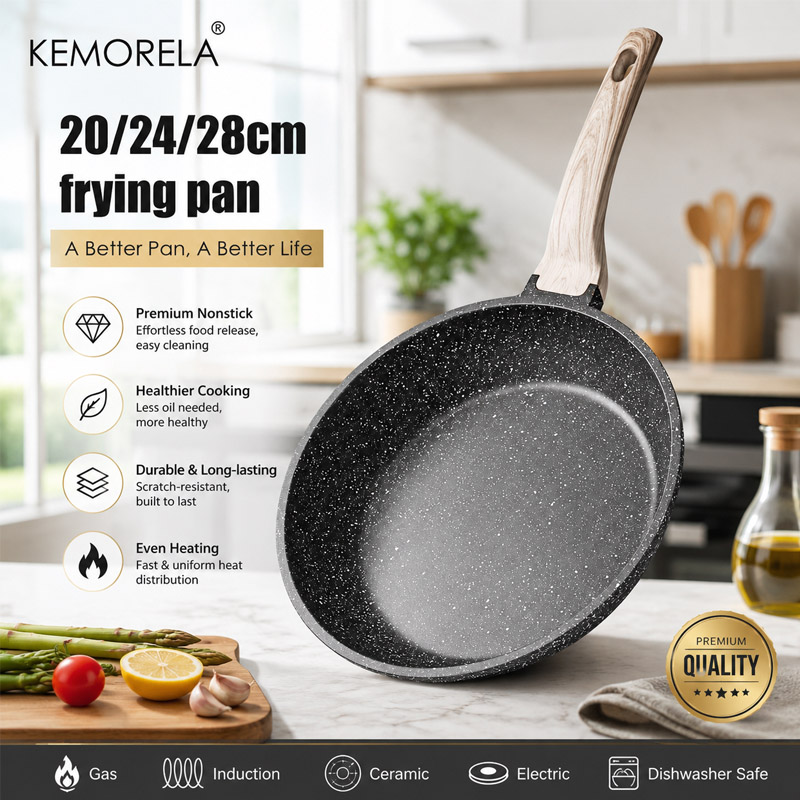 Mini Pancake Griddle - Patelnia nieprzywierająca 20/24/28cm do steków, naleśników,