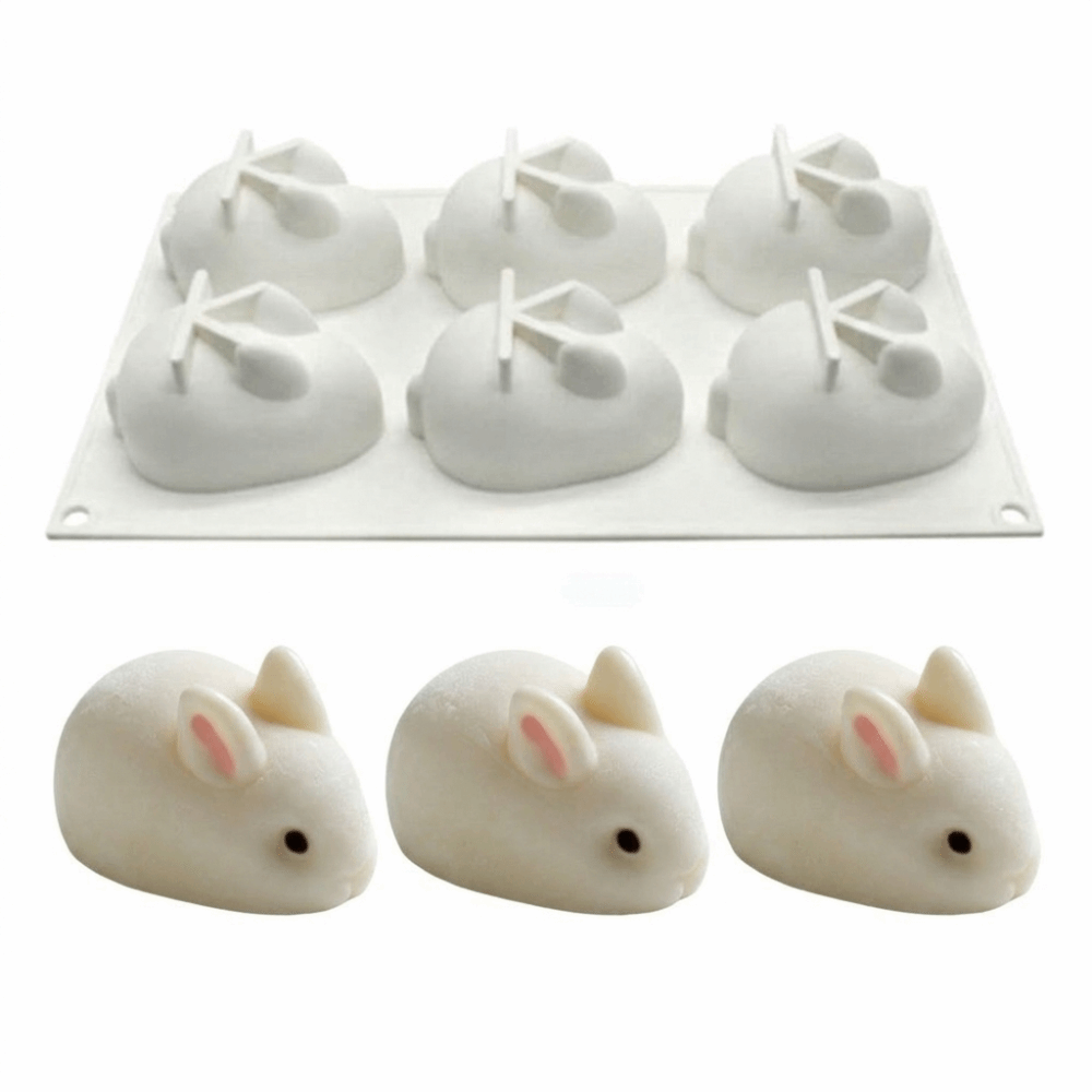 Bunny Cake Mold - Silikonowe formy 3D do ciast w