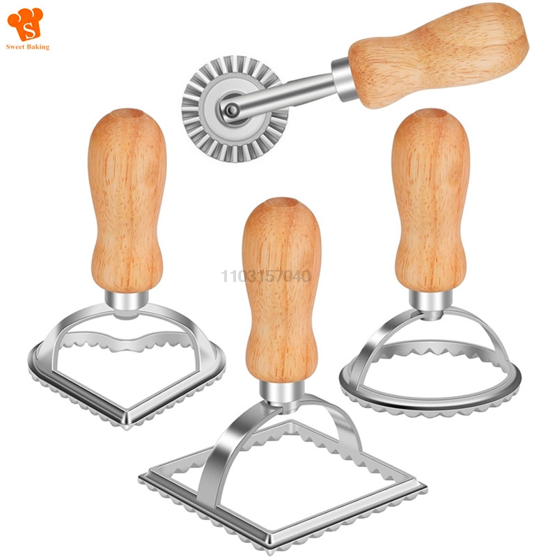 Dumpling Press Set - Zestaw 3/4 szt. ręcznych foremek do