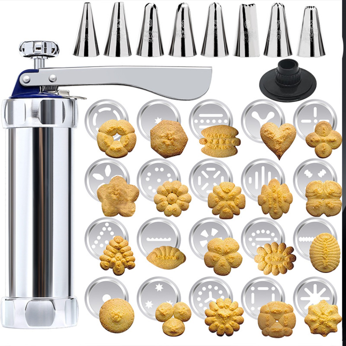 Churros Maker Gun - Zestaw do robienia ciastek ze stali
