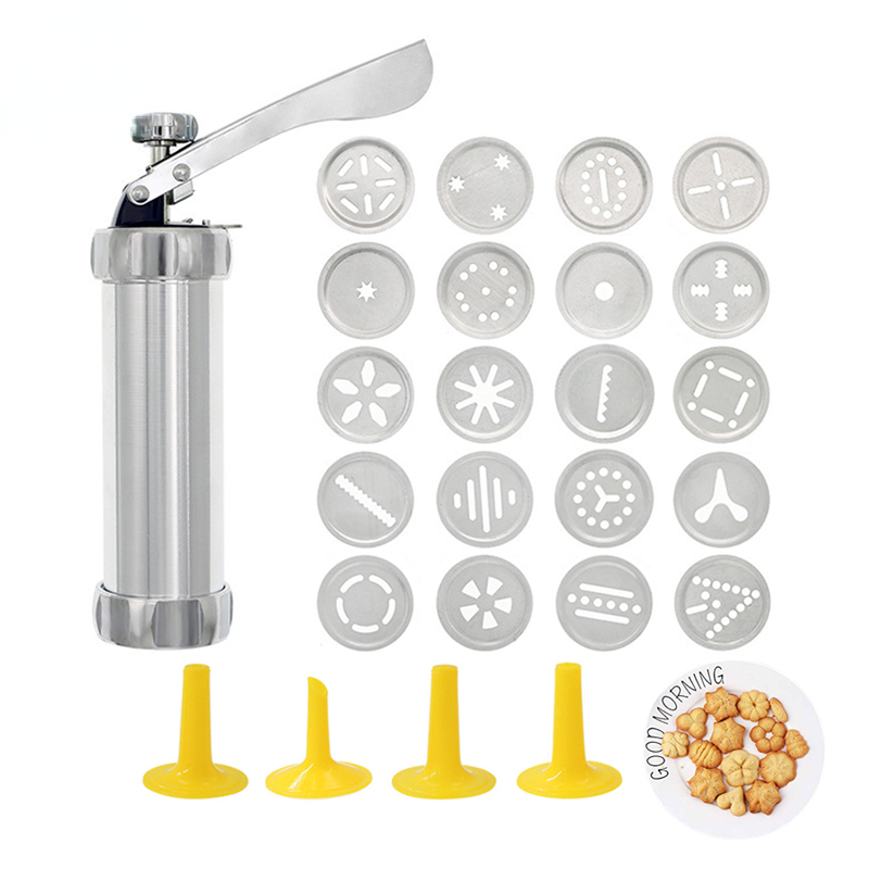 Churros Maker Gun - Wielofunkcyjna aluminiowa prasa do ciastek Zestaw