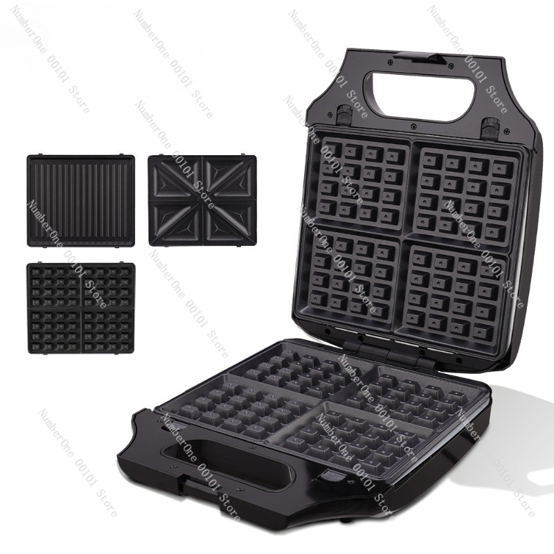 Waffle Cone Maker - Wielofunkcyjna elektryczna patelnia 3 w 1