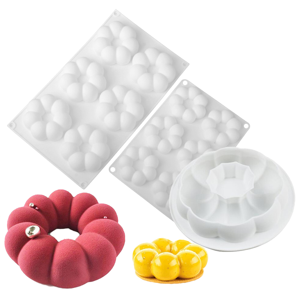 Donut Mold Silicone - Forma silikonowa do ciasta musowego w