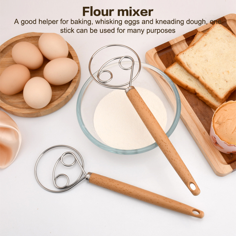 Danish Pancake Pan - 10-calowy kreatywny blender ręczny DIY do
