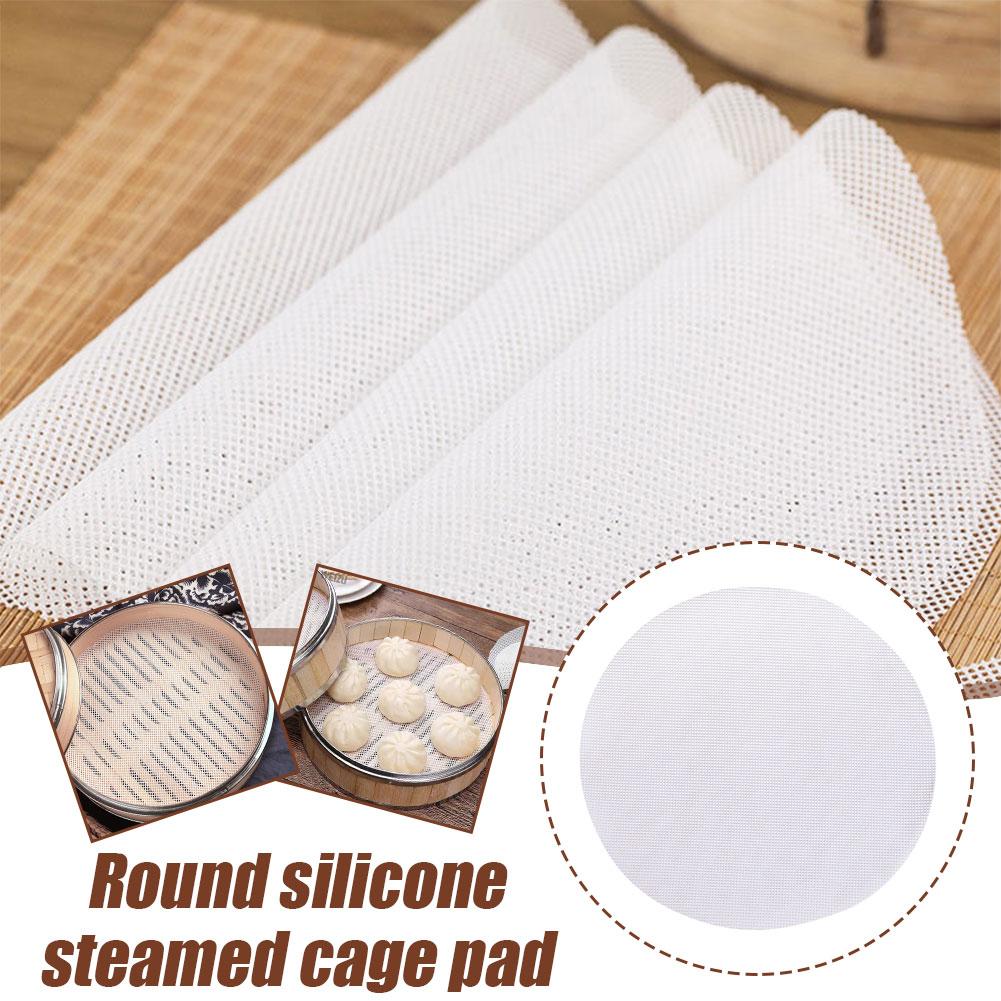 Bao Steamer Bamboo - Silikonowe wkładki do parowarów bambusowych, nieprzywierające,