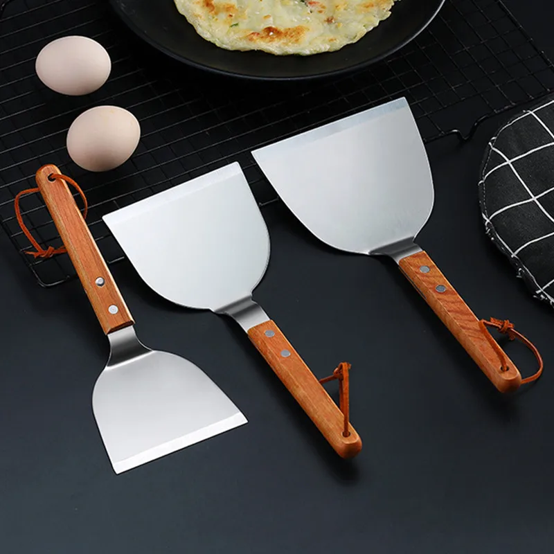 Okonomiyaki Spatula - Łopatka do teppanyaki ze stali nierdzewnej