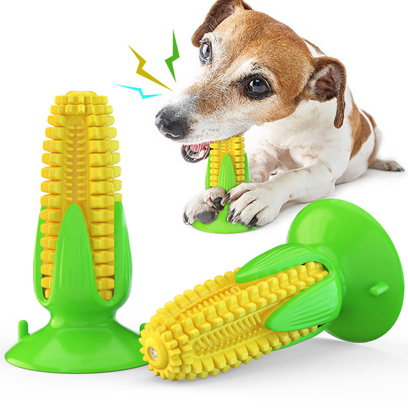 Corn Dog Stick - Zabawka dla psa z przyssawką i