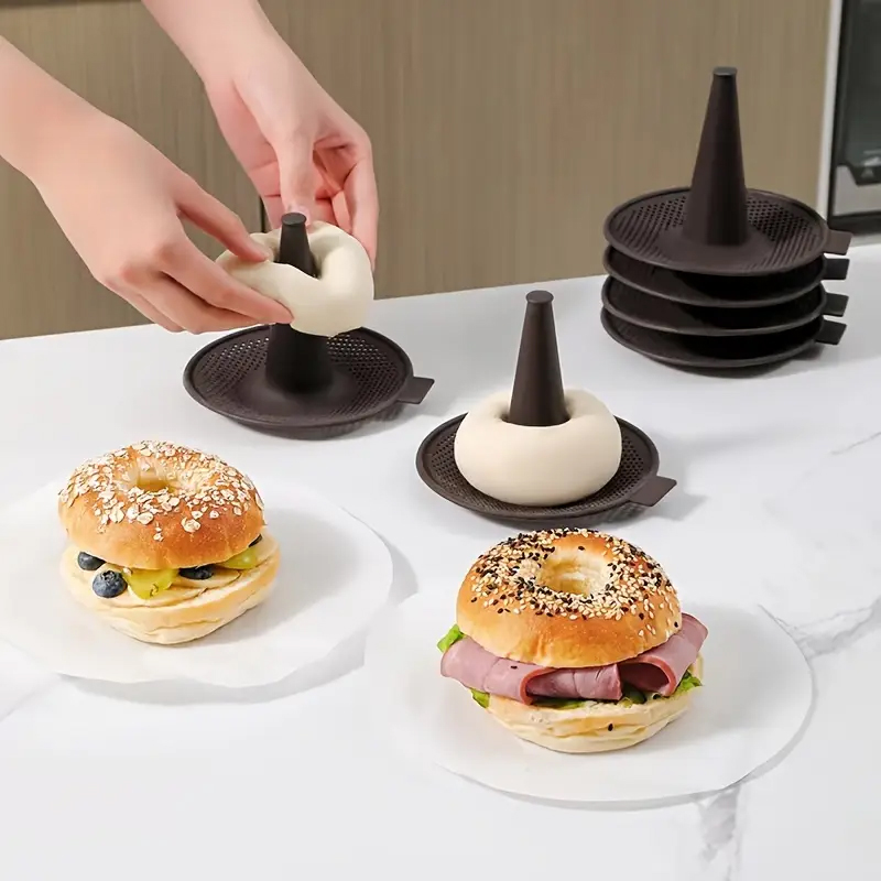 Donut Mold Silicone - Zestaw foremek do pieczenia 6/12 szt.