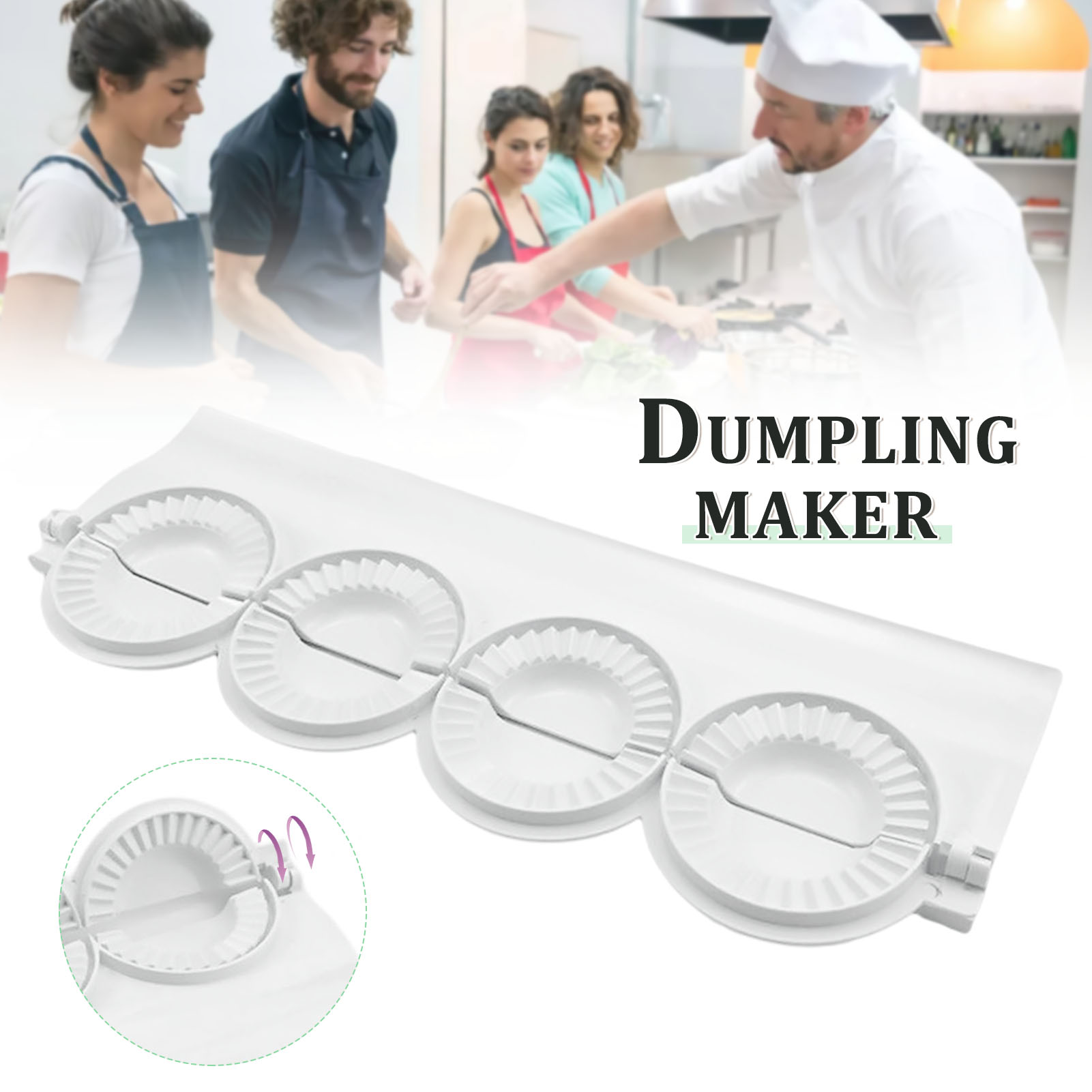 Dumpling Press Set - Duża Diy forma do klusek prasa
