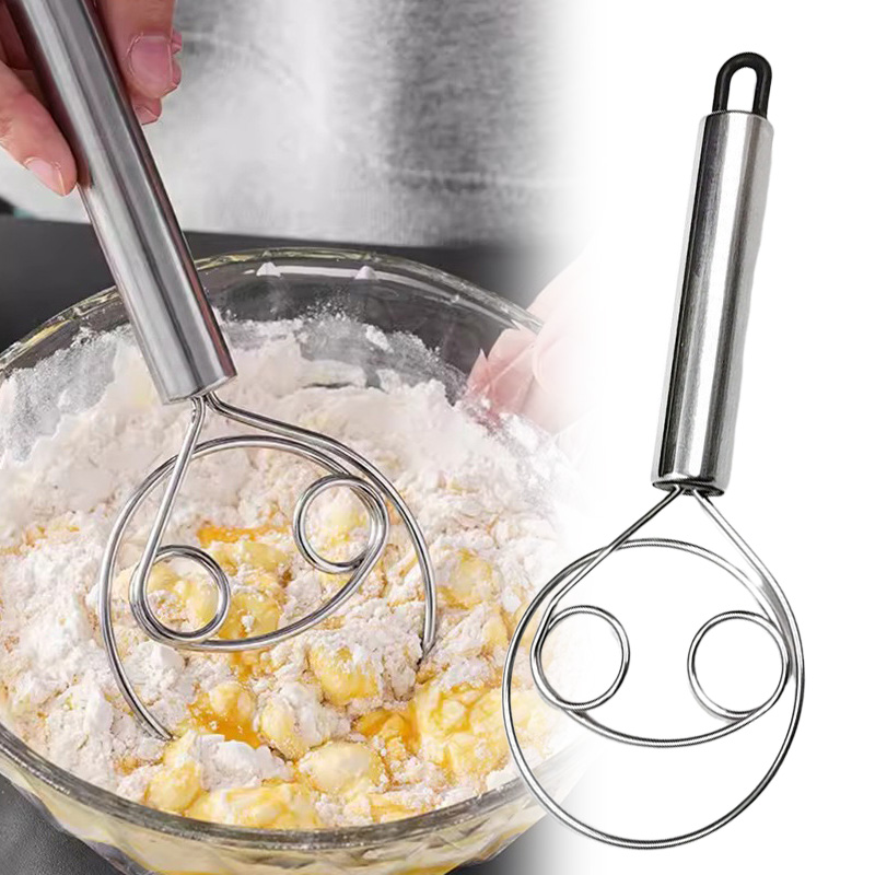 Danish Pancake Pan - Trzepaczka do chleba ze stali nierdzewnej