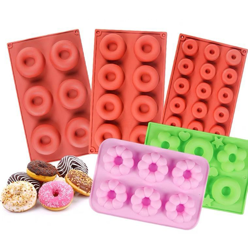 Donut Mold Silicone - Silikonowa forma do pączków 3D DIY