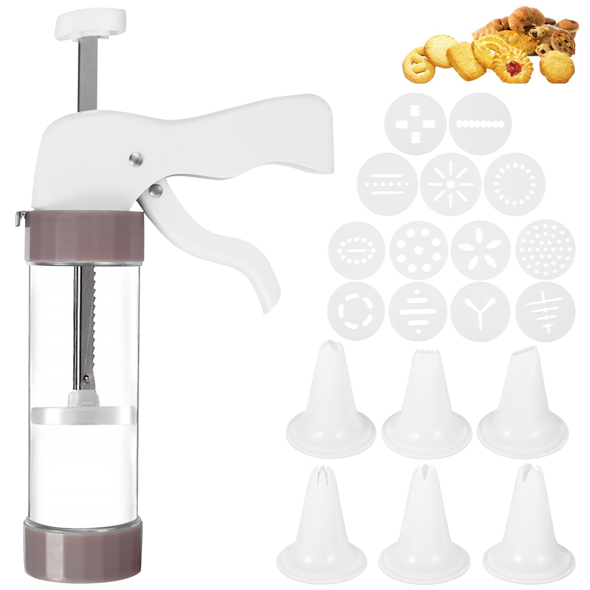Churros Maker Gun - Zestaw do robienia ciastek, pistolet do
