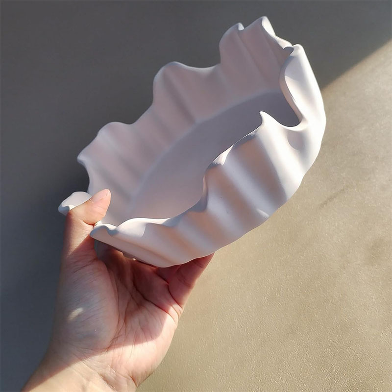 Potsticker Mold - Koronkowa taca na owoce DIY Żywica
