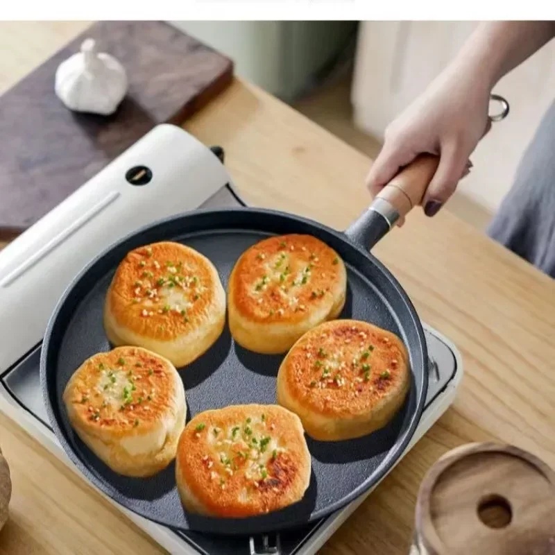 Patelnia żeliwna 26 cm, niepow – Mini Pancake Griddle recenzja i cena