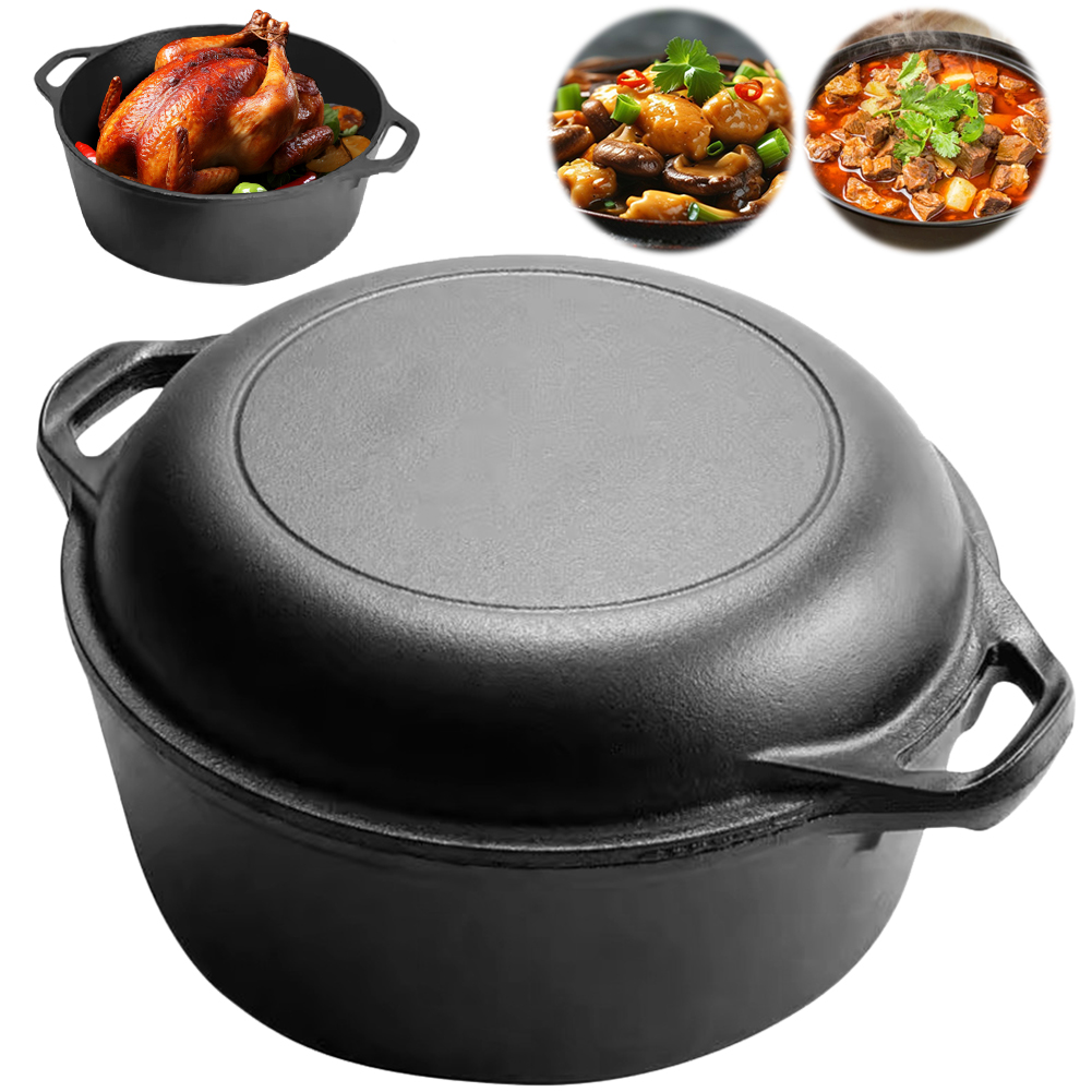 Garnek żeliwny 2 w 1 z podwójn – Cast Iron Corn recenzja i cena