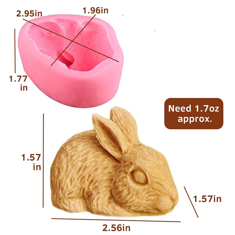 3D Królik Silikonowa forma do  – Bunny Cake Mold recenzja i cena