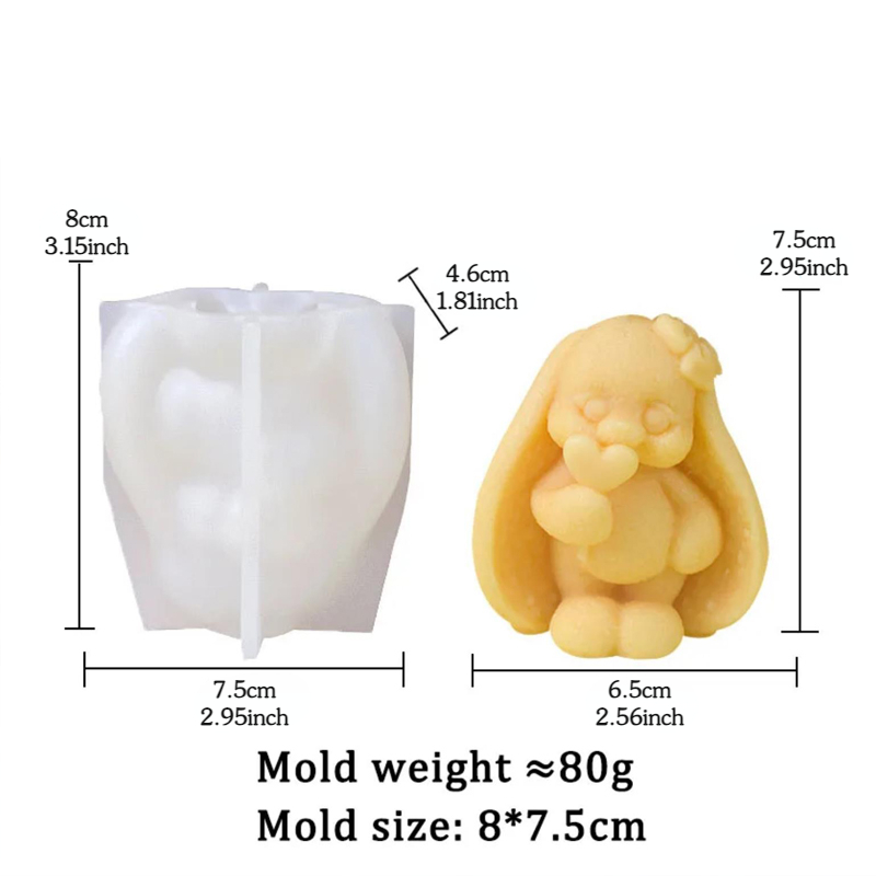 3D Królik z długimi uszami For – Bunny Cake Mold recenzja i cena