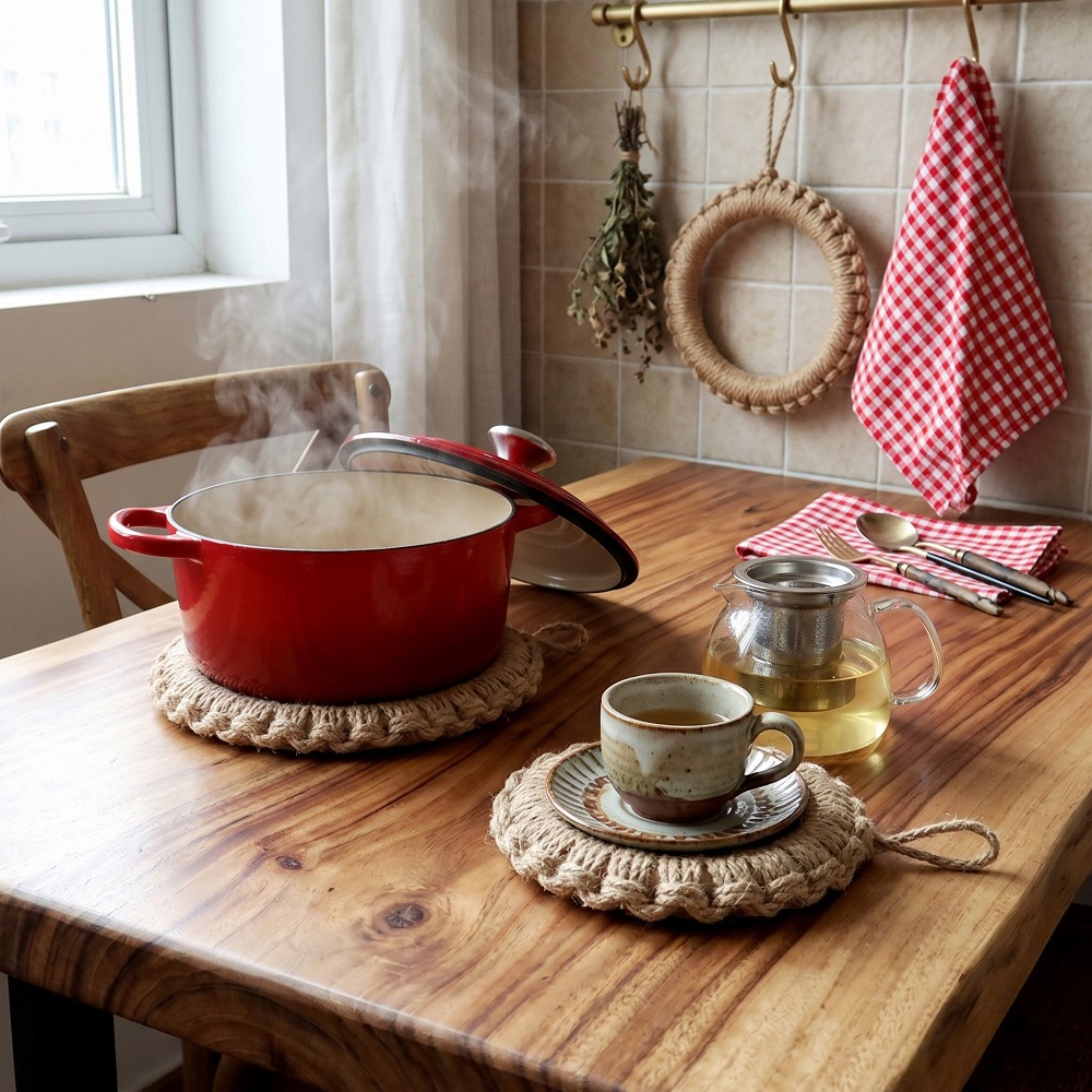 2 szt. Rustykalne podkładki po – Cast Iron Corn recenzja i cena