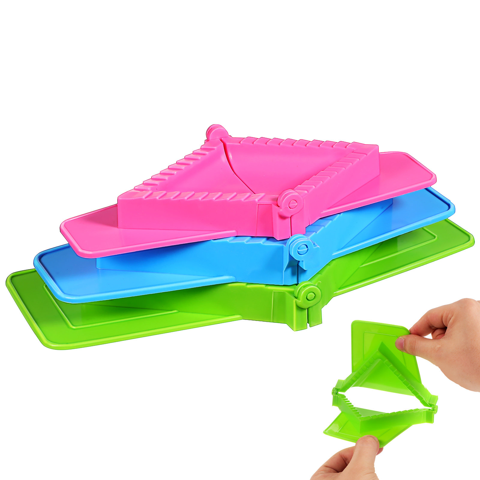 3-częściowy zestaw plastikowyc – Dumpling Press Set recenzja i cena