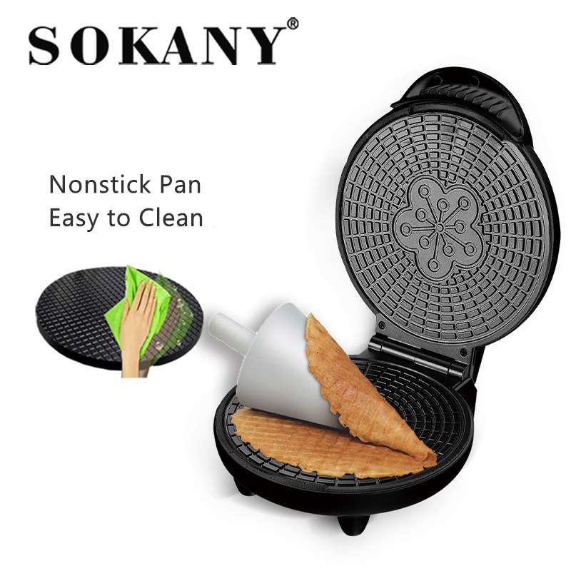 Elektryczne chrupiące maszynka – Waffle Cone Maker recenzja i cena
