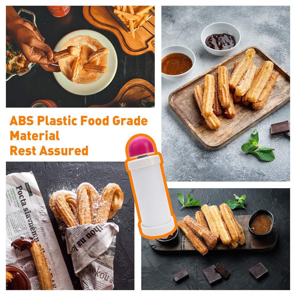 Plastikowy zestaw do robienia  – Churros Maker Gun recenzja i cena