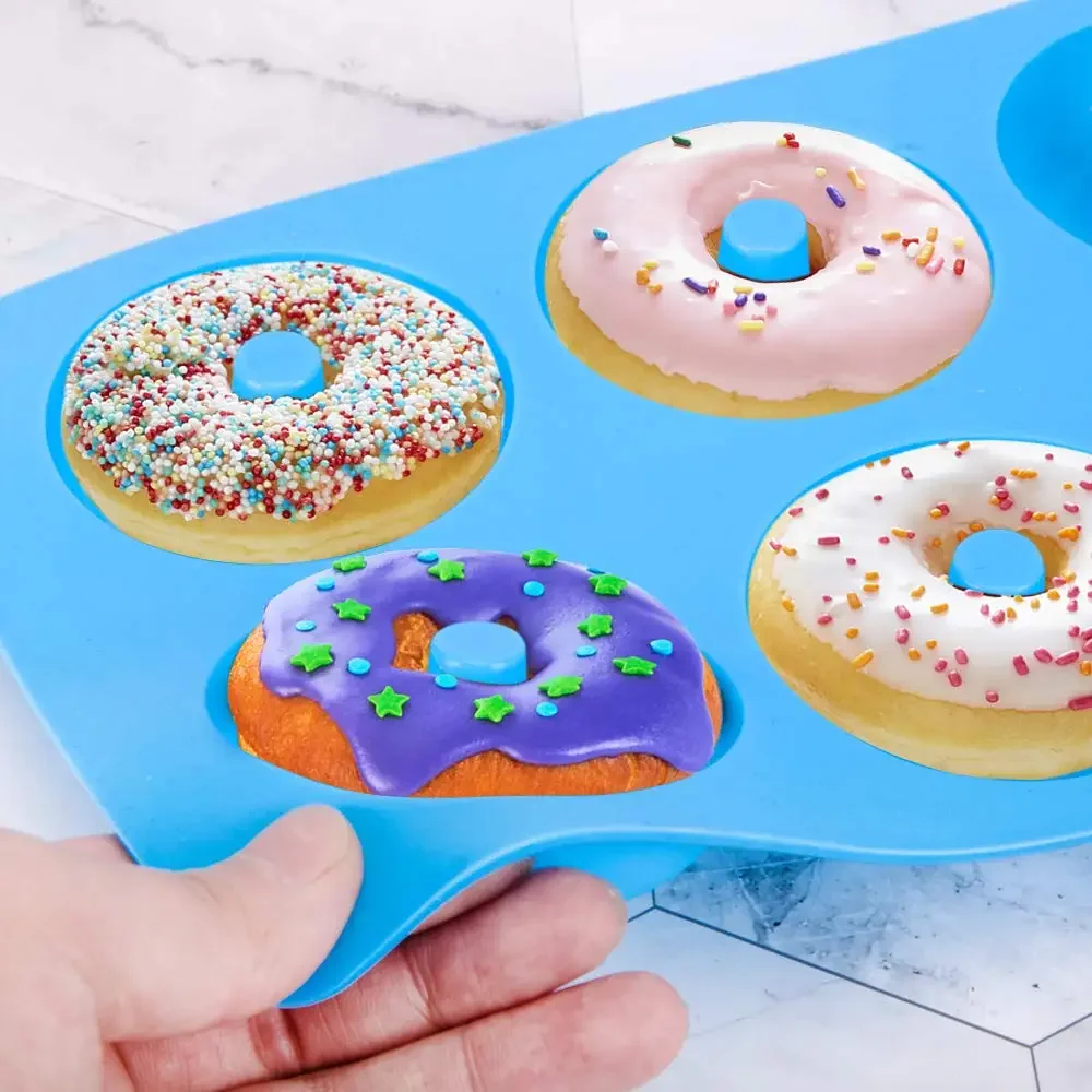 1/2 szt. Silikonowe muffinki f – Donut Mold Silicone recenzja i cena