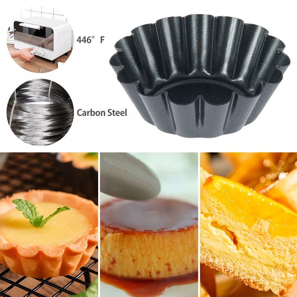 4 szt. Mini Okrągłe Formy do T – Egg Waffle Pan recenzja i cena