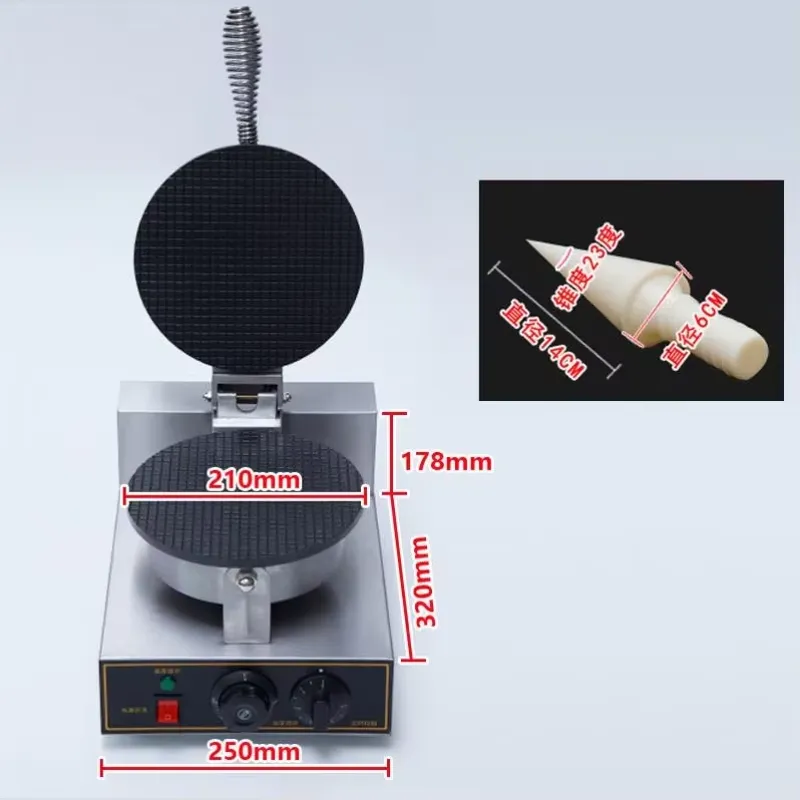 Maszyny do przekąsek TEBAK, el – Waffle Cone Maker recenzja i cena