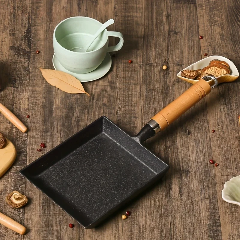 1Pc Japońska żeliwna patelnia  – Mini Pancake Griddle recenzja i cena