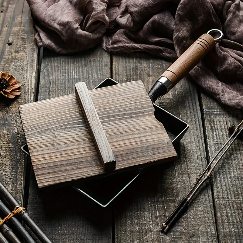 1Pc Japońska żeliwna patelnia  – Mini Pancake Griddle recenzja i cena