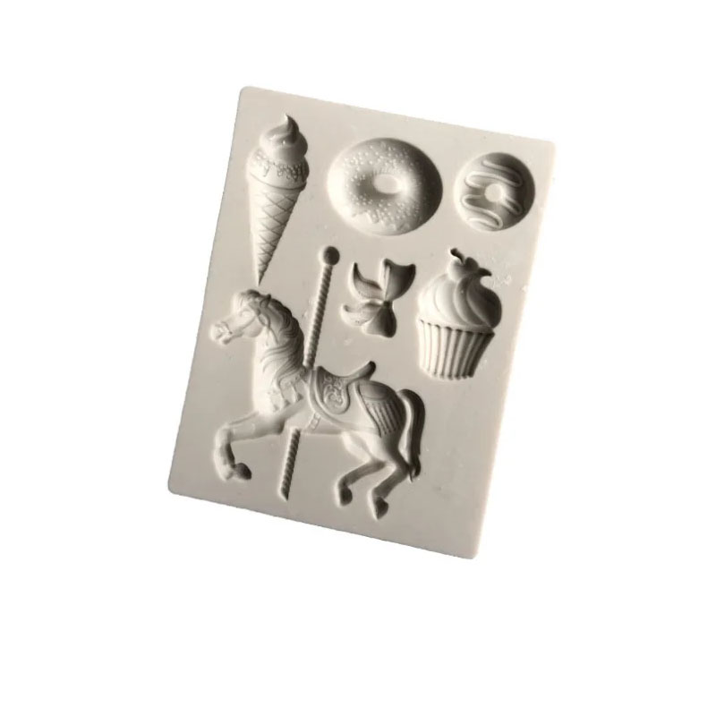 Trojański koń lody pączek sili – Donut Mold Silicone recenzja i cena