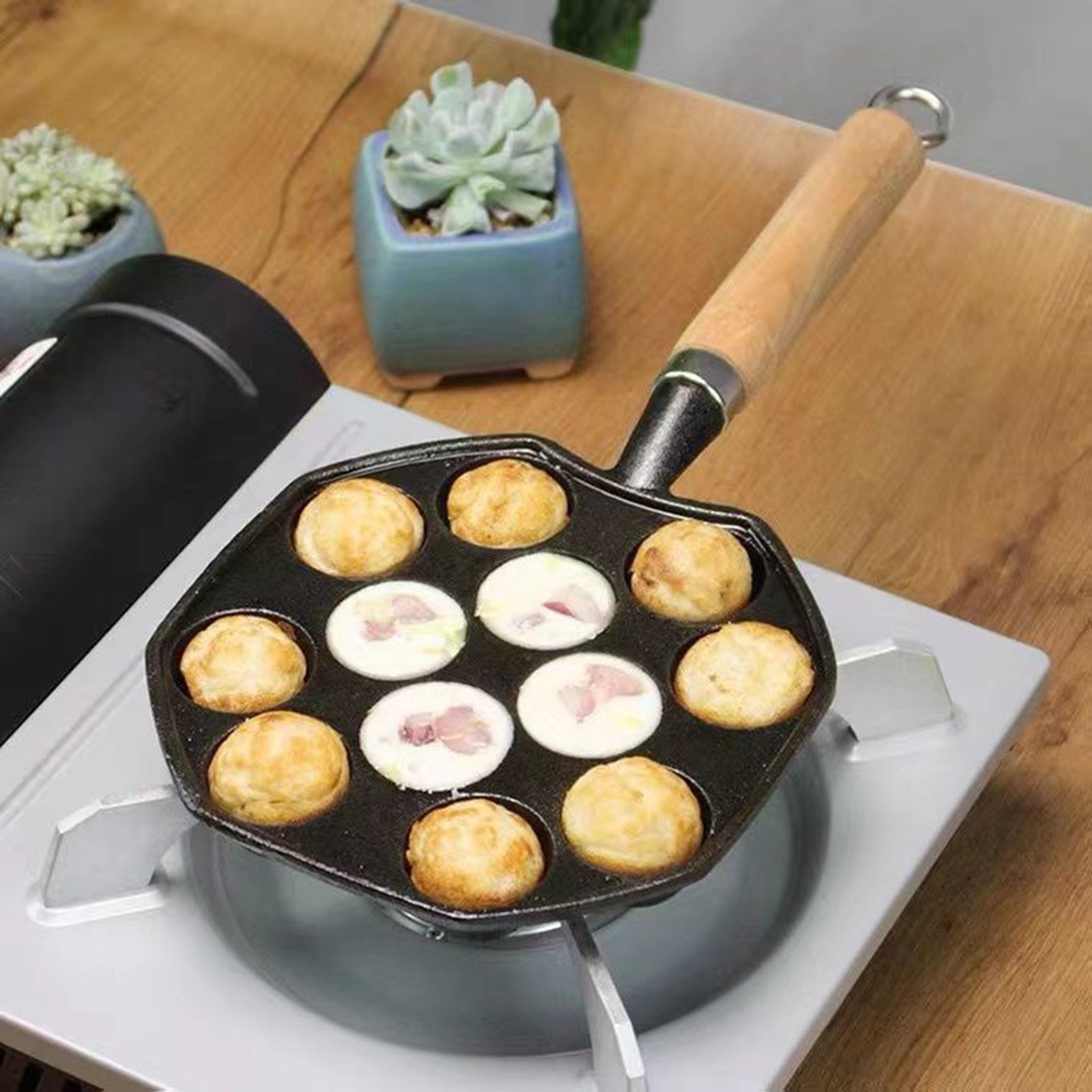 Patelnia do takoyaki, łatwa w  – Takoyaki Grill Plate recenzja i cena