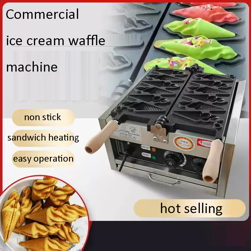 Elektryczna maszyna do robieni – Waffle Cone Maker recenzja i cena