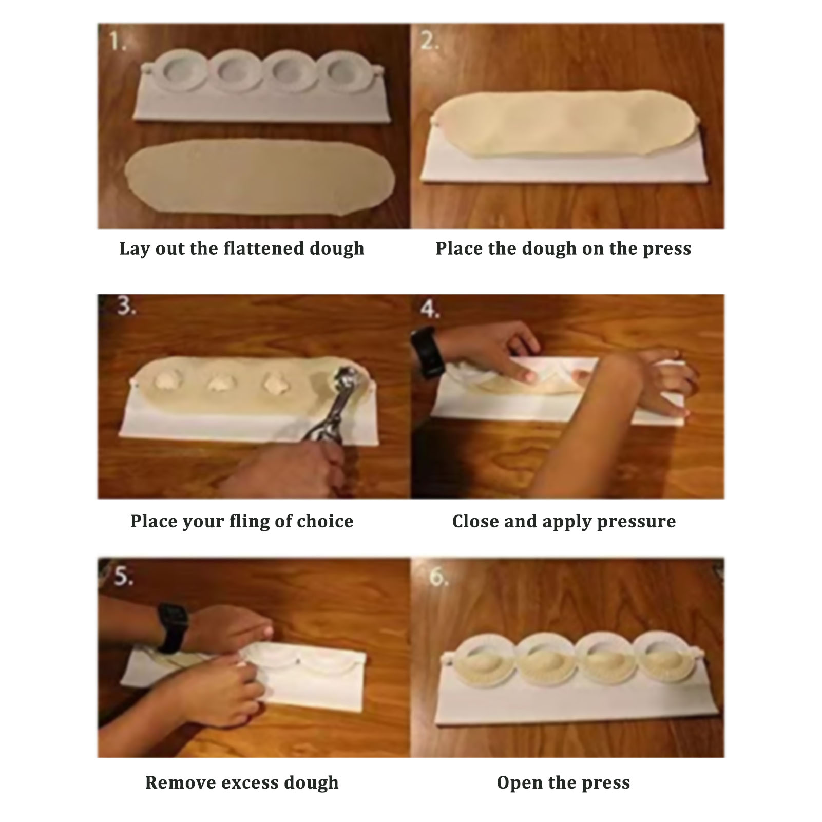 Duża Diy forma do klusek prasa – Dumpling Press Set recenzja i cena