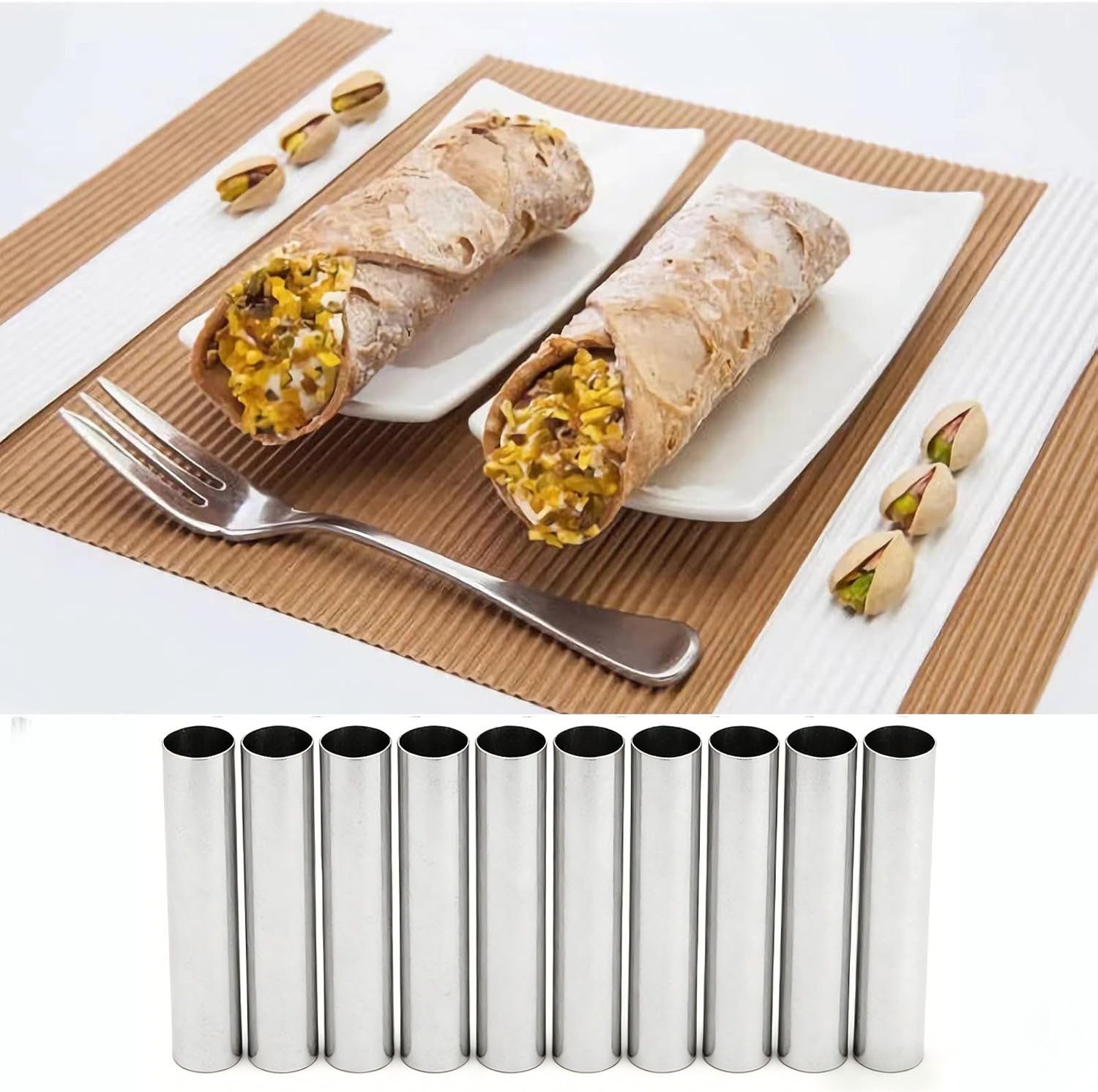 10/20 szt. foremek do cannoli, – Danish Pancake Pan recenzja i cena