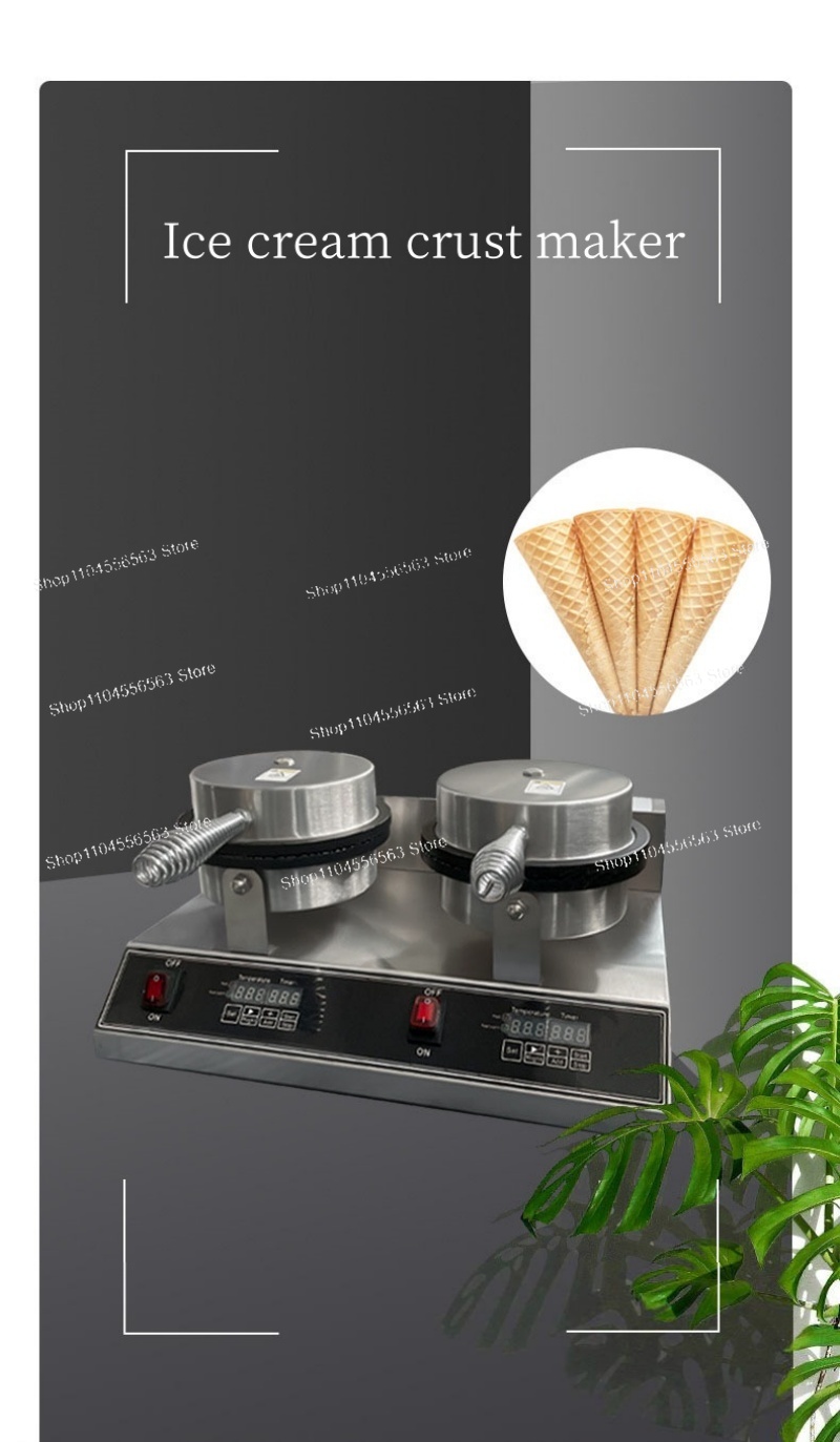 Maszyna do robienia lodów w ro – Waffle Cone Maker recenzja i cena