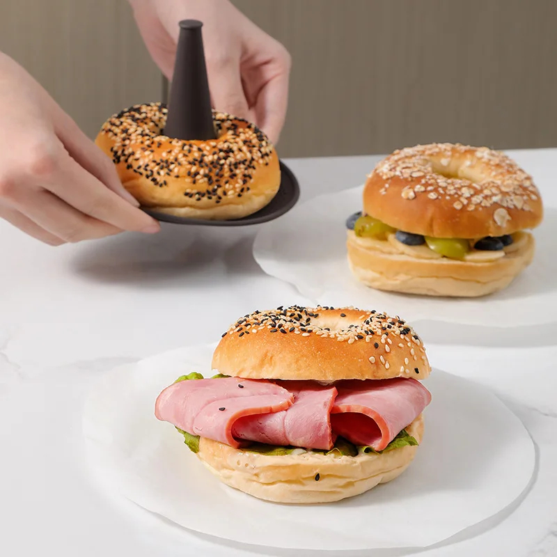 6 sztuk narzędzia do bajgów ze – Donut Mold Silicone recenzja i cena