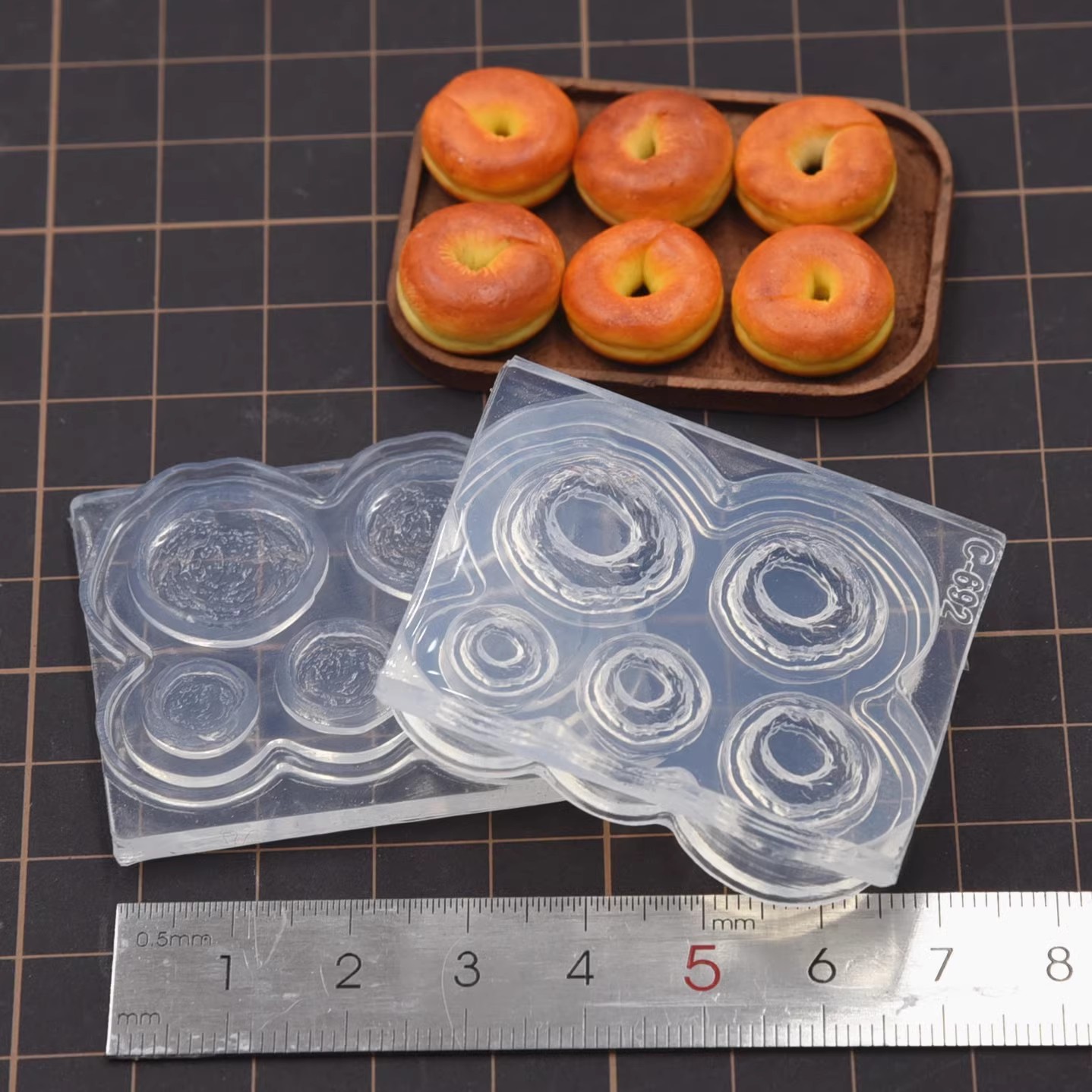 Forma silikonowa do modeliny,  – Donut Mold Silicone recenzja i cena