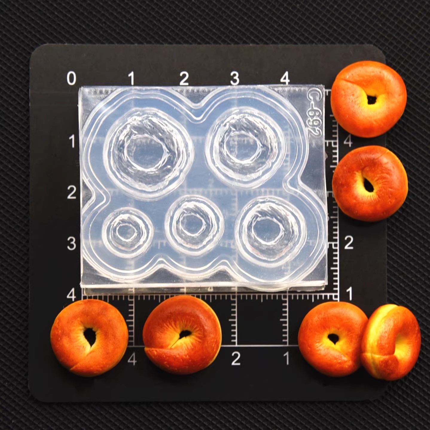 Forma silikonowa do modeliny,  – Donut Mold Silicone recenzja i cena